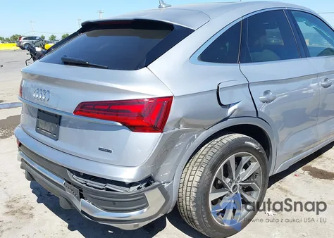 2022 Audi Q5 Sportback Premium Plus 45 Tfsi S Line Quattro S Tronic из США, поврежденный, VIN WA15AAFY3N2068188